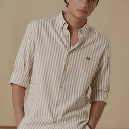 Andamen Men Premium Dobby Full Sleeve Shirt-image-97