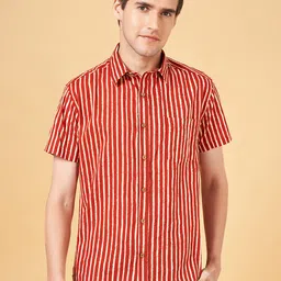 YU by Pantaloons Opaque Striped Cotton Casual Shirt-image-75