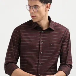 Tommy Hilfiger Men Horizontal Stripes Opaque Striped Casual Shirt-image-28