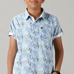 KiddoPanti Boys Floral Printed Casual Shirt-picture-11