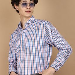 V-Mart Checked Long Sleeves Formal Shirt-image-86