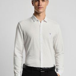Allen Solly Slim Fit Opaque Printed Formal Shirt-image-31