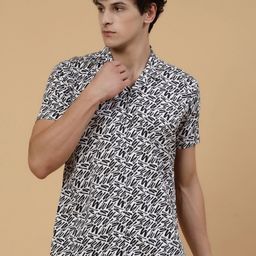 JADEBERRY Standard Abstract Printed Cotton Casual Shirt-image-45