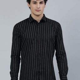 JADEBERRY Standard Vertical Stripes Casual Shirt-image-34