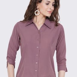 Akshatani Women Lavender Casual Shirt-image-72