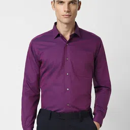 Van Heusen Micro Ditsy Printed Cotton Formal Shirt-image-17