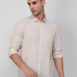 CODE by Lifestyle Regular Fit Cotton Linen Casual Shirt-image-13