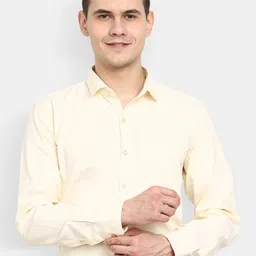 J White by Vmart Spread Collar Regular Fit Cotton Formal Shirt-image-69