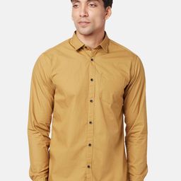 BYFORD by Pantaloons Men Slim Fit Spread Collar Casual Cotton Shirt-picture-16