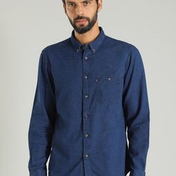 Indian Terrain Slim Fit Pure Cotton Casual Shirt-image-61