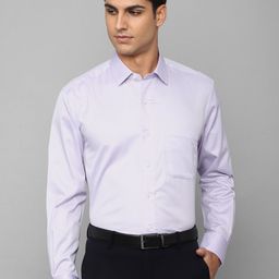 Luxure by Louis Philippe Men Slim Fit Formal Cotton Shirt-image-29