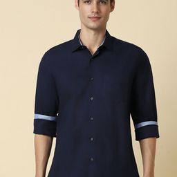 Allen Solly Slim Fit Long Sleeves Pure Cotton Casual Shirt-image-99