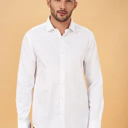 BYFORD by Pantaloons Slim Fit Floral Printed Cotton Formal Shirt-picture-11