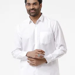 Ramraj Standard Long Sleeves Cotton Ethnic Shirt-image-13