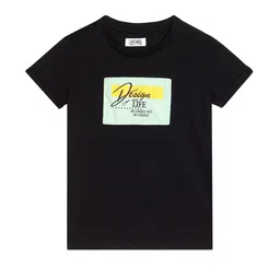 Cantabil Girls Graphic Printed Round Neck Cotton T-shirt-image-25
