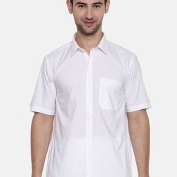 Ramraj Spread Collar Pure Cotton Casual Shirt-image-41