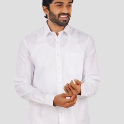 Ramraj Spread Collar Cotton Casual Shirt-image-46