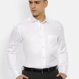 Louis Philippe Men White Formal Shirt-picture-27