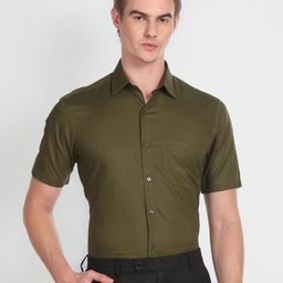 Arrow Men Cotton Comfort Formal Shirt-picture-3