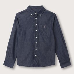 GANT Boys Button Down Collar Cotton Casual Shirt-10