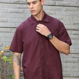 Thomas Scott Men Premium Boxy Opaque Casual Shirt-image-75