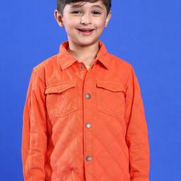 TALES & STORIES Boys Checked Spread Collar Long Sleeves Casual Shirt Casual Shacket-image-60