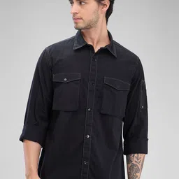 SPYKAR Men Solid Opaque Casual Shirt-image-47