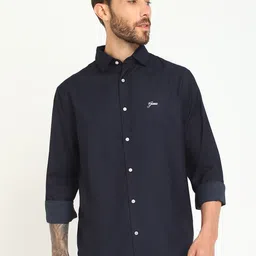 GUESS Spread Collar Casual Shirt-image-31