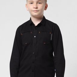 Jack & Jones Junior Boys Spread Collar Long Sleeves Pure Cotton Casual Shirt-image-28