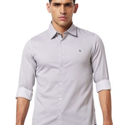 SPYKAR Spread Collar Long Sleeves Slim Fit Cotton Casual Shirt-picture-40