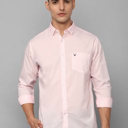 Allen Solly Spread Collar Slim Fit Opaque Casual Shirt-image-44