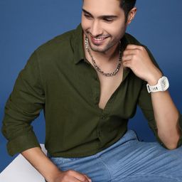 SHOWOFF Men Standard Slim Fit Opaque Casual Shirt-picture-10