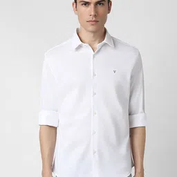 Van Heusen Sport Men Slim Fit Opaque Casual Shirt-image-75