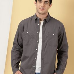 Thomas Scott Smart Pure Cotton Casual Shirt-image-89