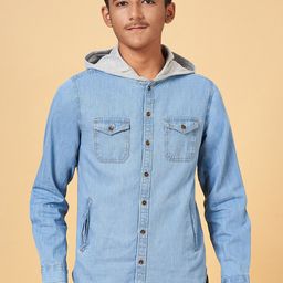 Coolsters by Pantaloons Boys Hooded Cotton Casual Shackets-image-53