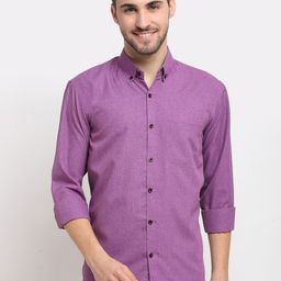 JAINISH Men Purple Opaque Casual Shirt-picture-46