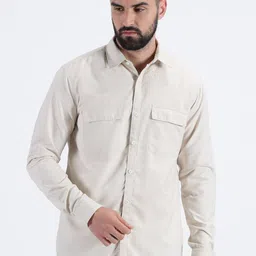 MISCHIEF MONKEY Men Classic Opaque Casual Shirt-picture-34