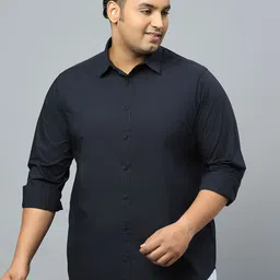 Sztori Plus Size Classic Casual Pure Cotton Shirt-image-44