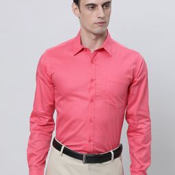 THE SOUL PATROL Spread Collar Pure Cotton Formal Shirt-image-75