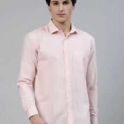 JADEBERRY Standard Spread Collar Cotton Casual Shirt-image-95