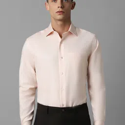 Louis Philippe Classic Fit Textured Formal Shirt-image-58