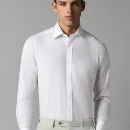 Louis Philippe Pure Cotton Formal Shirt-image-59