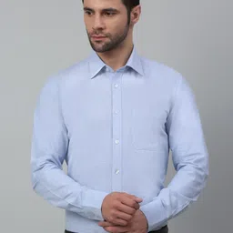 MUTAQINOTI Comfort Spread Collar Cotton Formal Shirt-image-76