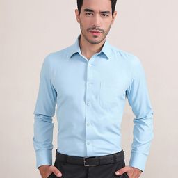 MUTAQINOTI Comfort Fit Cotton Formal Shirt-picture-3