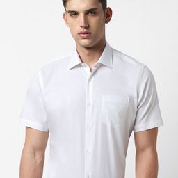 Van Heusen Spread Collar Pure Cotton Formal Shirt-image-53