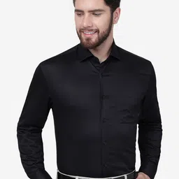 JADE BLUE Regular Fit Pure Cotton Formal Shirt-image-26