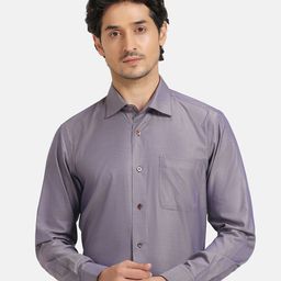 Blackberrys India Slim Twill Cotton Formal Shirt-image-9