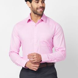 Raymond Pure Cotton Slim Fit Opaque Formal Shirt-picture-6