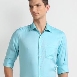 Arrow Long Sleeves Pure Cotton Autopress Formal Shirt-image-35