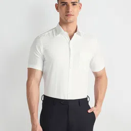Arrow Cutaway Collar Pure Cotton Formal Shirt-picture-13